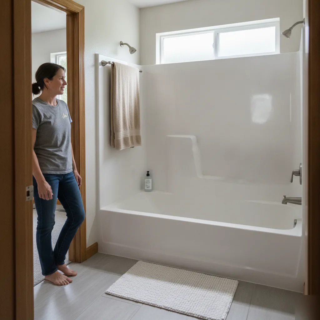 Fiberglass Tub Refinishing Renews the Surface After Repair