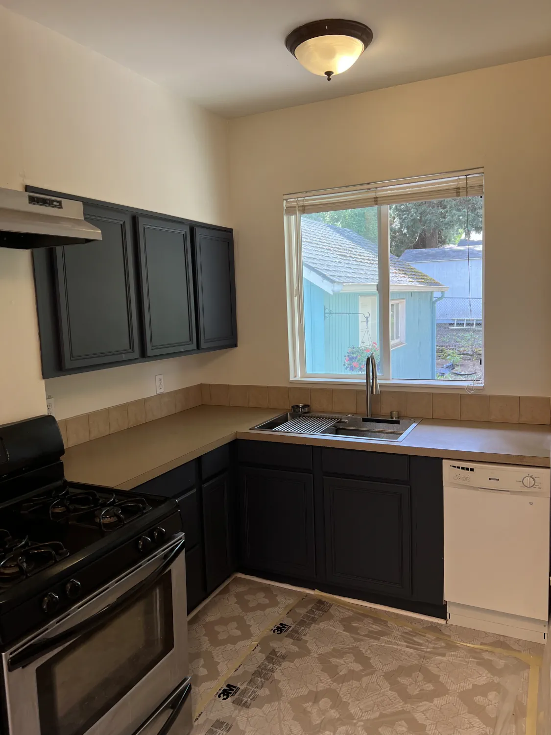 Countertop Refinishing before and after images