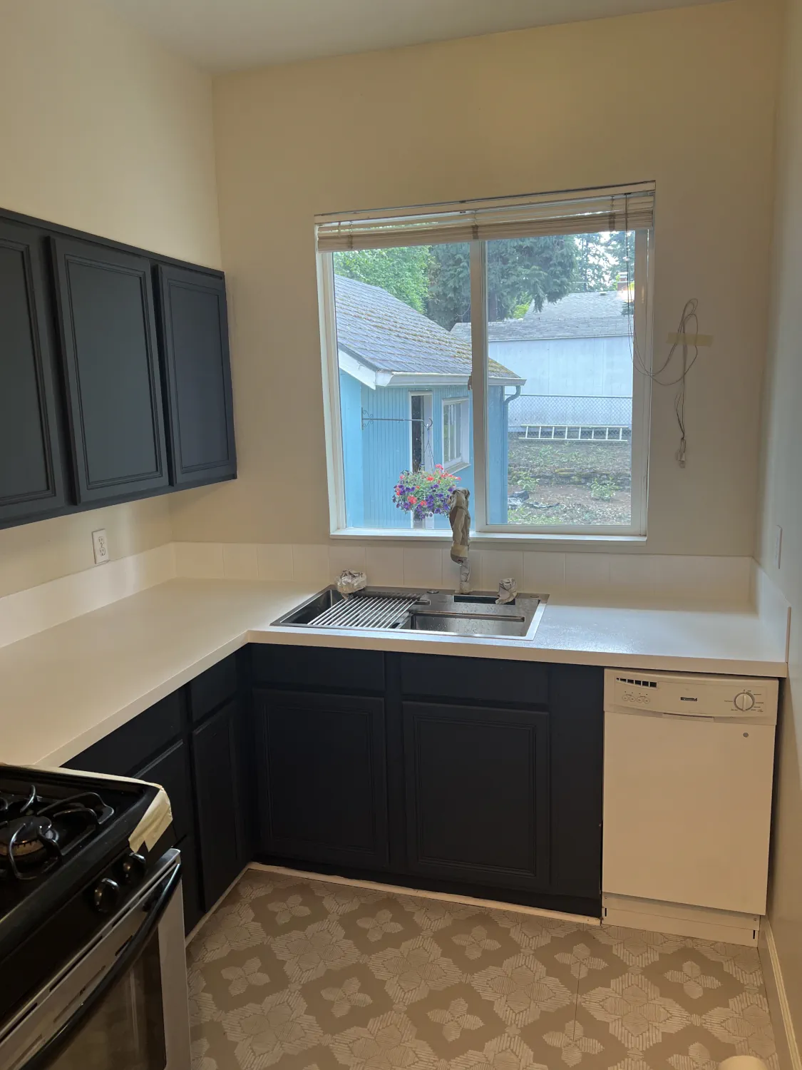 Countertop Refinishing before and after images