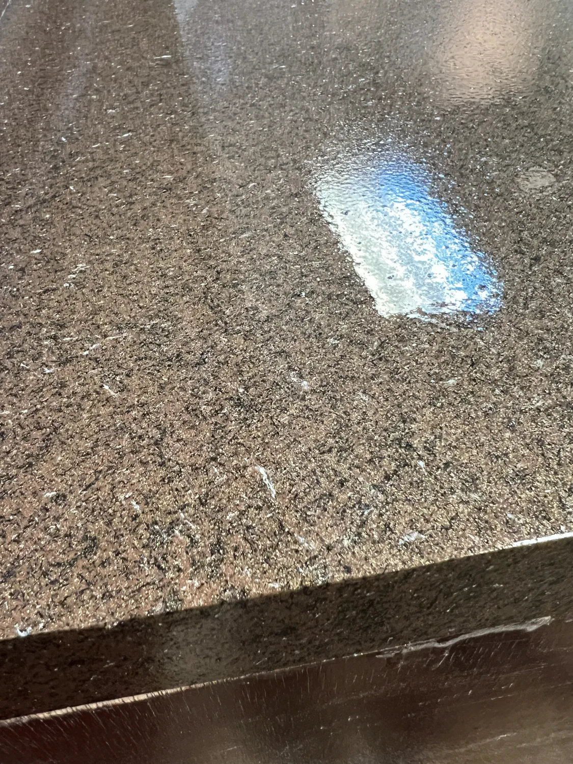 Countertop Refinishing before and after images