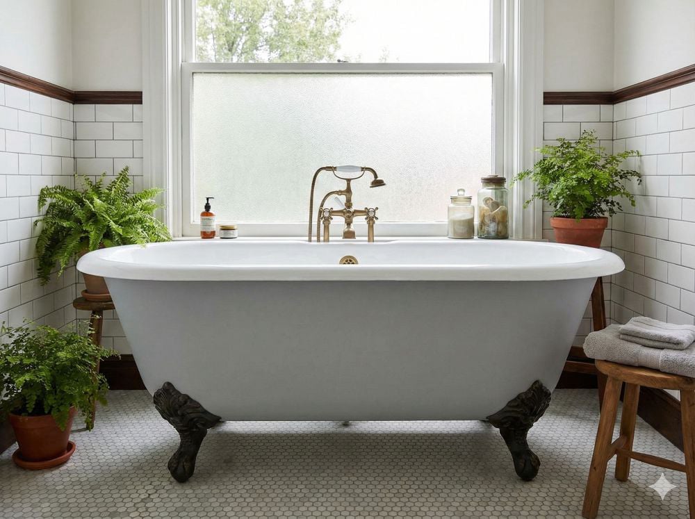 Renew-It Refinishing Portland clawfoot tub restoration - professional refinishing for vintage bathtubs near Buckman Field