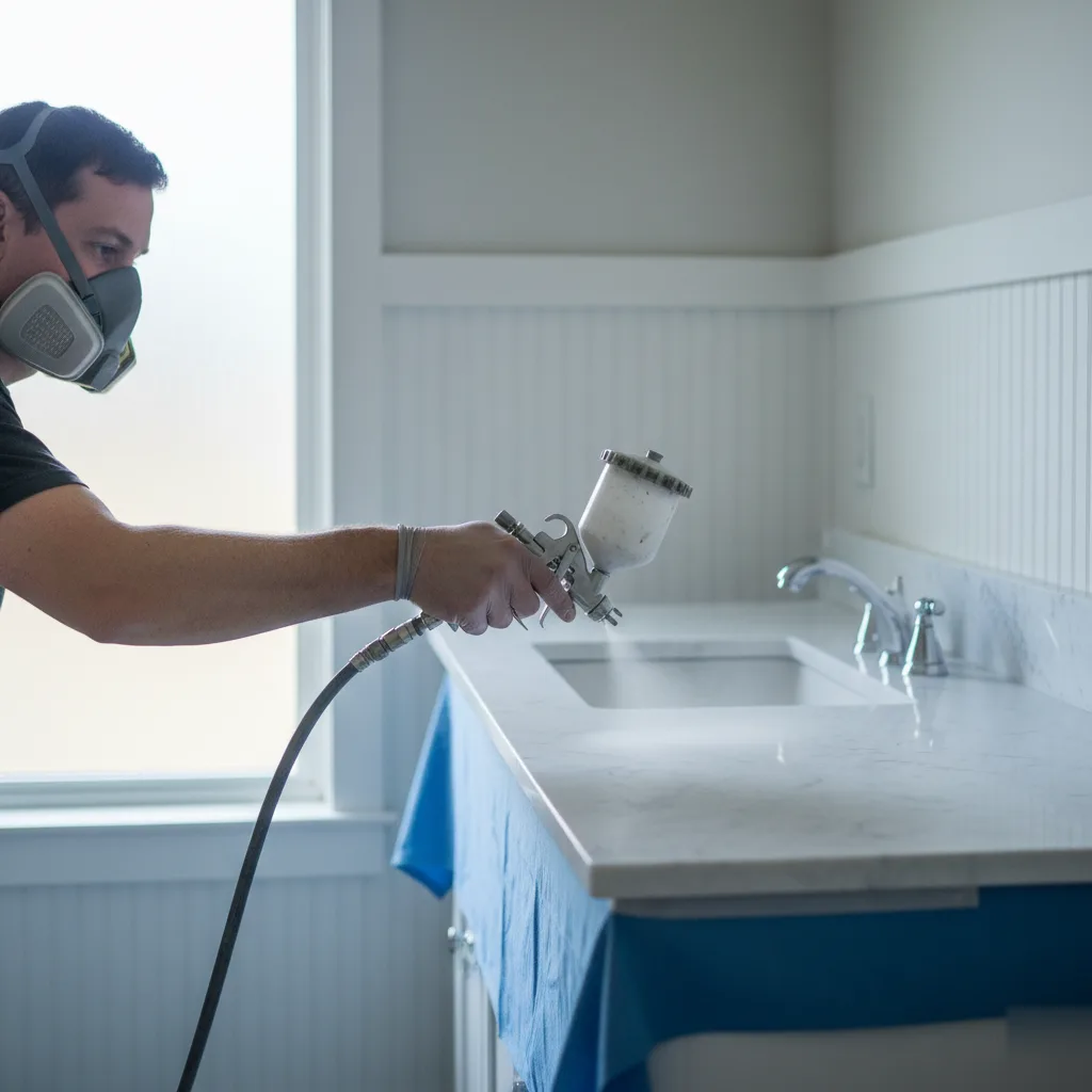 Renew-It Refinishing Vanity Top Refinishing Portland OR