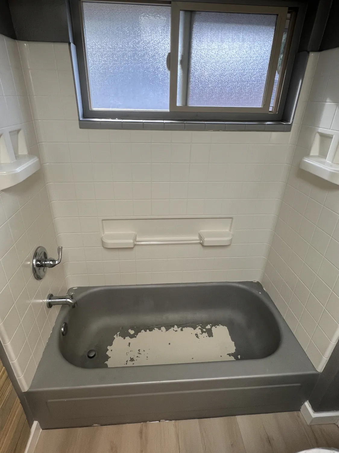 Tile Refinishing before and after